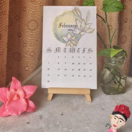 2021 Handmade Calendar who made it