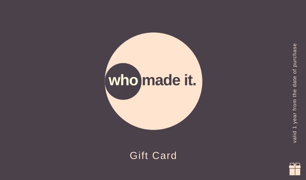 who made it gift card