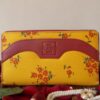Sunshine Beauty - Fabric and Vegan Leather Wallet